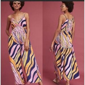 Anthropologie Maeve Finley Wide Leg Jumpsuit 2